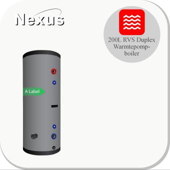 Hygiëneboiler 200L Duplex
