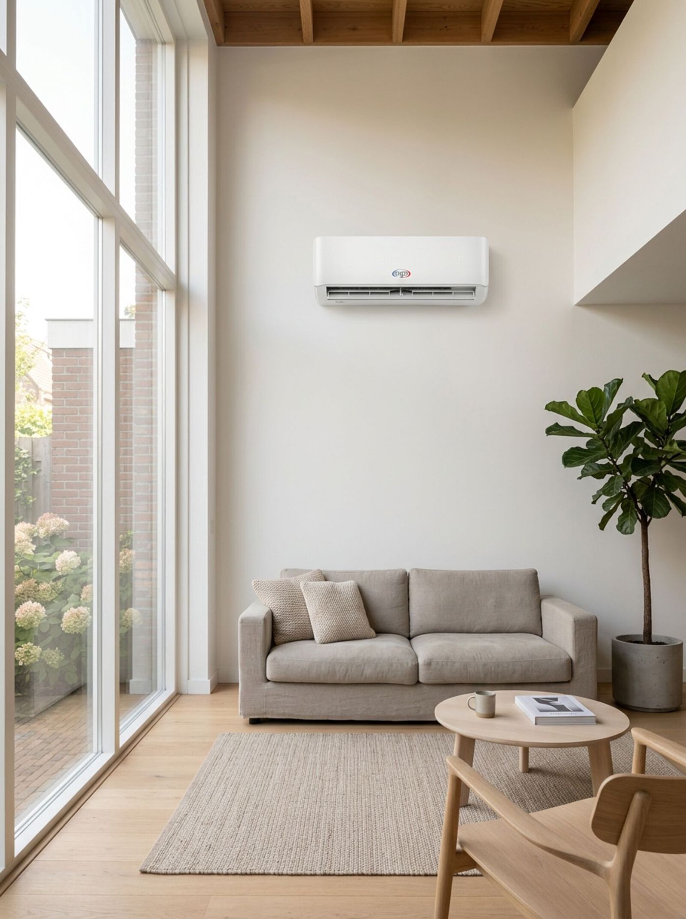 Argo airco aan gevel